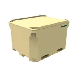 Seaplast Rotational Moulded Insulated Ice Box, 1000 Litre